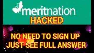 No Need To Sign UpJust See Full Answer Meritnation HACKED 2018  Must Watch  Very Useful Video [upl. by Roma]