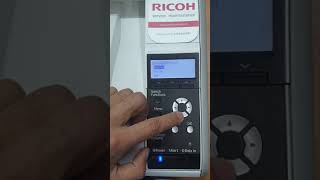 RESET FUSER UNIT RICOH 4510 DN [upl. by Euqor]