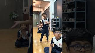 One two three four get on the dance floor dance choreography  kids dance video rsdancecrew [upl. by Roger]