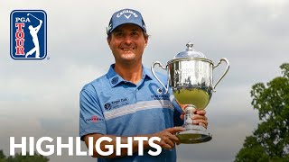 Kevin Kisners winning highlights from Wyndham  2021 [upl. by Darice76]