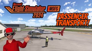 Experience Helicopter Transport in Microsoft Flight Simulator 2024 [upl. by Ytirahs685]