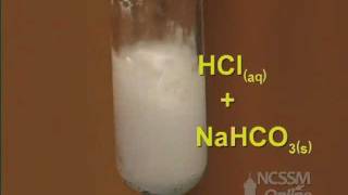 Double Displacement Sodium Bicarbonate and HCl [upl. by Harlamert]