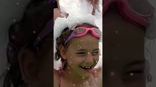 Best foam party  EVERYBODY ENJOYS FOAM PARTY  Poland best water park viralshort funny foam [upl. by Dorisa736]