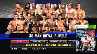 WWE SmackDown vs Raw 2011  30man Royal Rumble  147 [upl. by Jonette]