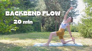 20 min Chest Opening Yoga Flow  Back Strength amp Mobility  Yoga for Climbers [upl. by Ylsew]