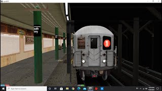 Openbve Short Ride On A Bronx Bound 1 Train From South Ferry Loop To Chambers Street [upl. by Novit]