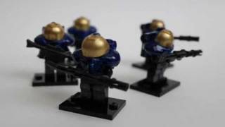 Lego Starcraft  Terran Units [upl. by Ahtabat]