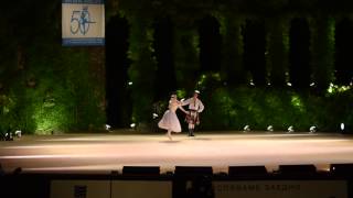 Marina Kudryashova Oleg Rogachev  La Sylphide pas de deux chor A Bournonville Varna IBC 2014 [upl. by Leasa]