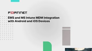 EMS and Microsoft Intune MDM integration with iOS and Android Devices [upl. by Wilbert]