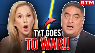 Ana Kasparian EXPLODES At Cenk Uygur In HEATED SHOUTING Clash Over Trump [upl. by Sekoorb]