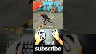 Phone 📱 Keyboard ⌨️ amp mouse 🖱️ game play ▶️freefire shortvideos freefireclips [upl. by Yun550]