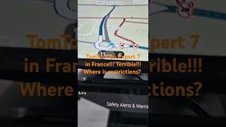 TomTom Go Expert 7 FRANCE Errors [upl. by Enale]