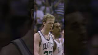 Larry Bird Steals The Ball  1987 East Finals Boston Celtics vs Detroit Pistons Game 5 [upl. by Aisilef]