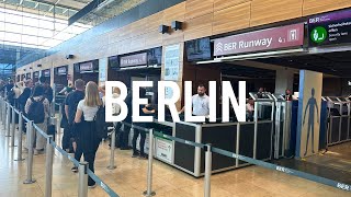 Berlin Airport 🇩🇪 BER Runway Security Guide [upl. by Bunny]