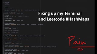 fixing my terminal and some leetcode problems [upl. by Mita]