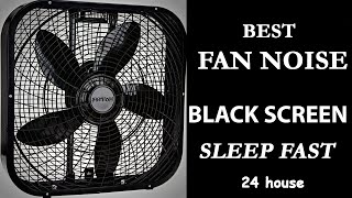 Holmes Box Fan Black Screen  Relaxing Fan Sound to Fall Asleep Fast [upl. by Faye]