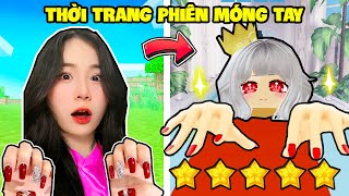 SAMMY CHƠI GAME THỜI TRANG PHIÊN BẢN MÓNG TAY SIÊU ĐỘC LẠ TRONG ROBLOX [upl. by Lydia973]