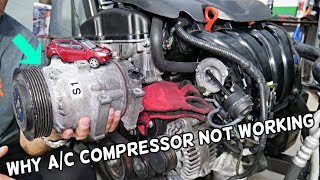 HYUNDAI TUCSON AC COMPRESSOR NOT WORKING AC BLOWS HOT [upl. by Buyse]