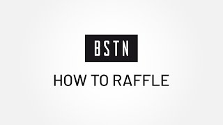 How To Raffle on BSTNCOM [upl. by Jeunesse]