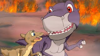 The Land Before Time Full Episodes  Return To Hanging Rock 124  HD  Cartoon for Kids [upl. by Mcwilliams]