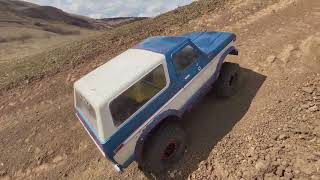 RGT EX 86100 amp Rc Bronco Hard body 110 Saturday trail [upl. by Hurff]