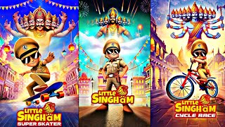 Little Singham Mobile Game 2024  Little Singham Kaal  Little Singham Cycle Race Mobile Gameplay 🤩 [upl. by Relyk54]