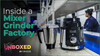 Behind the Scenes How a Mixer Grinder is Made  Mixer Grinder Blender Factory MakeInIndia [upl. by Zennas]