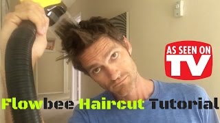 Flowbee haircut hair raising haircutting experience [upl. by Adnovoj]