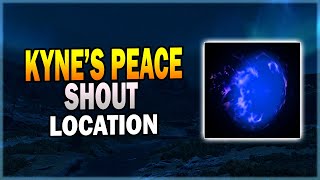 Kynes Peace Shout Locations in Skyrim  Skyrim Shout Guide [upl. by Thibaud]