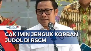 Menko Muhaimin Iskandar Jenguk Korban Judi Online di RSCM Judol Bencana Sosial [upl. by Ecnedac]