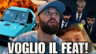 REACTION NELLO TAVER  UOMO SEMPLICE FEAT SHADE [upl. by Edva]