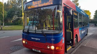 Limp Mode Warringtons Own Buses  VDL SB120 Wright Cadet  200 J5 BUS  Route 20 [upl. by Nodnerb]