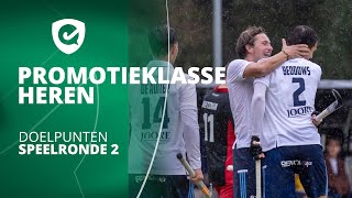 Promotieklasse Heren  20222023  Doelpunten Speelronde 2 [upl. by Quickman]