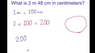 Converting Meters to Centimeters [upl. by Leoy809]