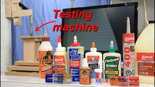 Which glue is strongest Testing with my computerized tester [upl. by Yttisahc970]