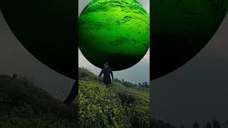 Effect videos green screen with  niranjan parajuli vfx greenscreen viralshorts [upl. by Gerger353]