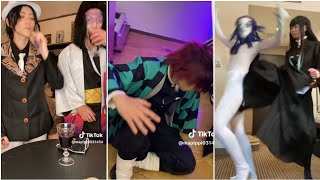 Demon slayer TikTok Anime funny cosplay 3 [upl. by Pelpel]