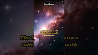 Milky Way amp Andromeda universe milkyway space funfacts [upl. by Imhskal]