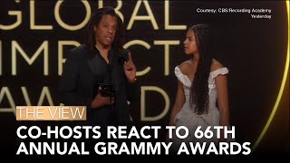 CoHosts React To 66th Annual Grammy Awards  The View [upl. by Oakley985]