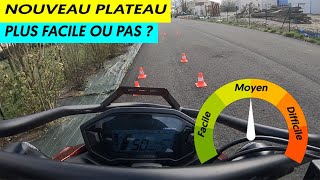 Plateau 2020  plus facile ou plus dur Janalyse le parcours du permis moto [upl. by Muirhead643]