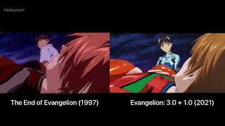 Asuka and Shinji • TEoE  30  10 comparison [upl. by Doug]