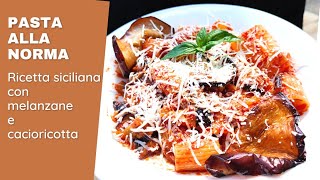 Pasta alla norma con melanzane fritte [upl. by Vonny]