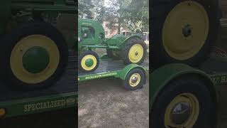 John Deere tractor amp trailer [upl. by Rumpf144]