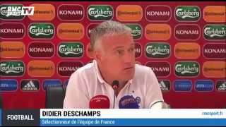 Football  Équipe de France  Les meilleurs moments de la conférence de presse de Deschamps  1310 [upl. by Crawford576]