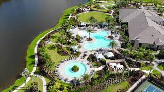 Palmetto FL New Homes with Resort Style Amenity Center in Esplanade at Artisan Lakes [upl. by Yllime]