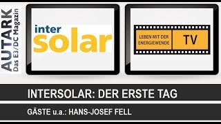 INTERSOLAR 2018  DER ERSTE TAG [upl. by Brandtr]