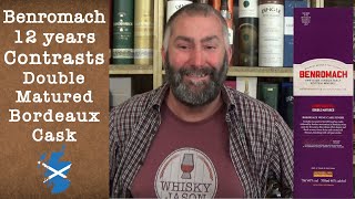 Benromach aged 12 years 20112023 Contrasts Double Matured Bordeaux Cask Review by WhiskyJason [upl. by Aniled]