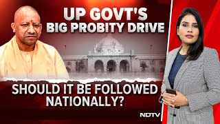 Yogi Sarkar News  UP Govts Big Probity Drive Should It Be Followed Nationally [upl. by Nosreme]