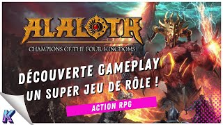 ALALOTH  Un super ActionRPG à lancienne  Gameplay découverte FR [upl. by Nyral]