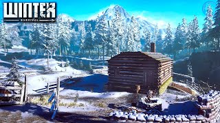 Winter Wilderness Survival  Winter Survival Gameplay  EP1 [upl. by Elleivap]